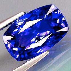 L@@'K - the best !!! ***3.14cts INTENSE violet Bluet TANZANITE - VVS1 & CERTIFIED (modern oval cut)
