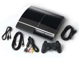 ps3 gaming console 80 gig phat - please read