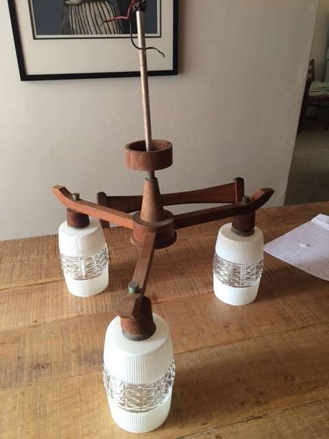 Scandinavian look mid-century ceiling light