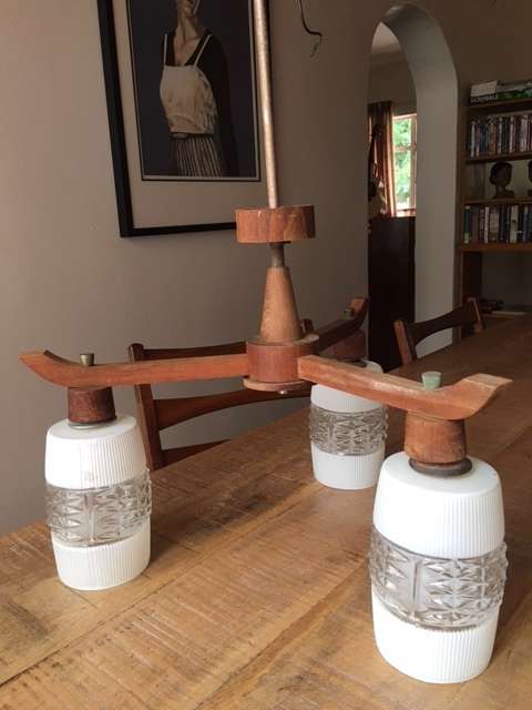 Scandinavian look mid-century ceiling light