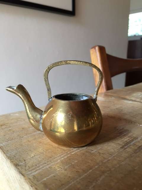 Brass lot of four items - all for one bid