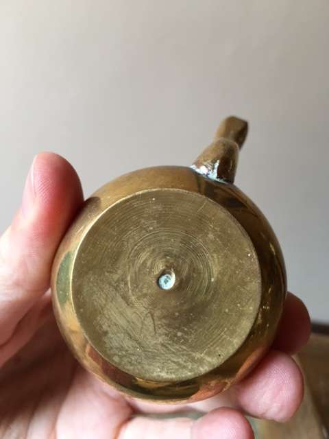 Brass lot of four items - all for one bid