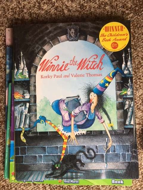 Lot of nine children's books - one bid for all