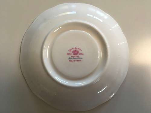 Beautiful Royal Albert saucer - Petit Point