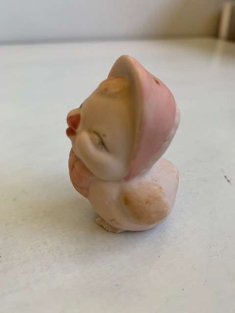 Two utterly adorable little porcelain salt shakers - both for one bid
