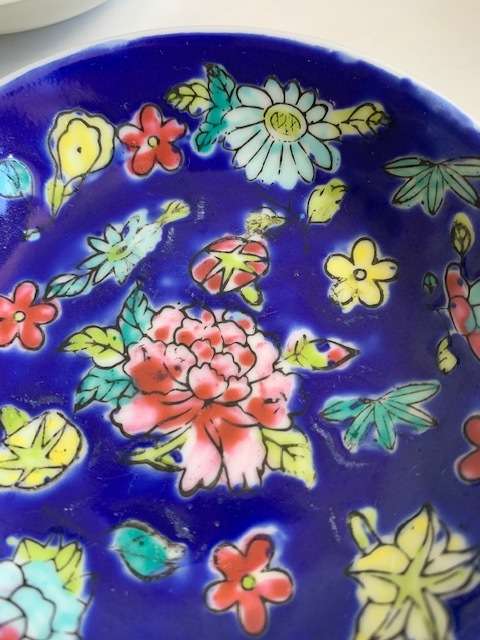 Amazing set of 6 oriental bowls with saucers - all for a rand!