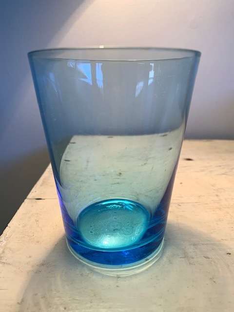 Collection of 6 beautiful coloured drinking glasses