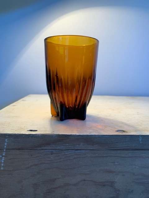 Collection of 6 beautiful coloured drinking glasses