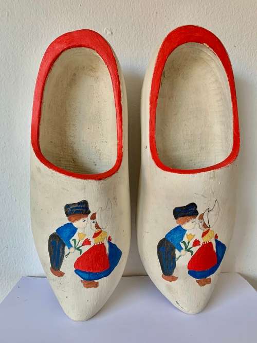 #61 Large Dutch wedding clogs