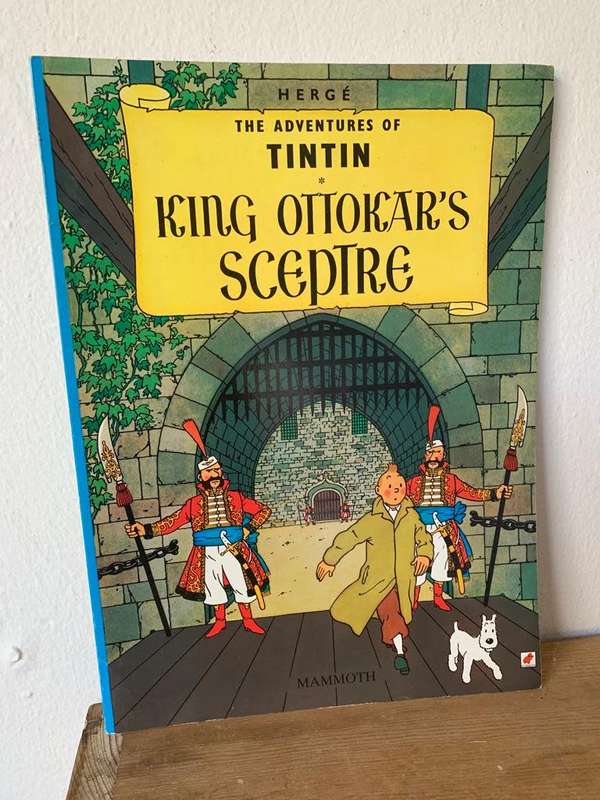 #66 Tintin book - King Ottokar`s Sceptre