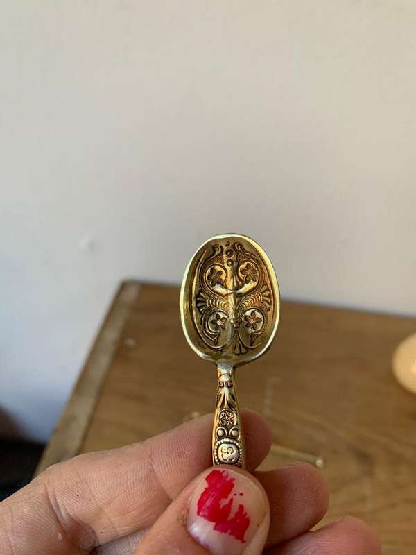 #43 An anointing spoon