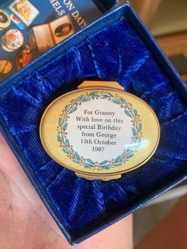 #46 Halcyon Days trinket box