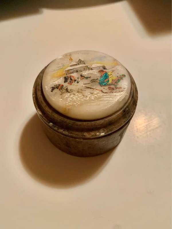 #9 Oriental trinket dish cut from stone