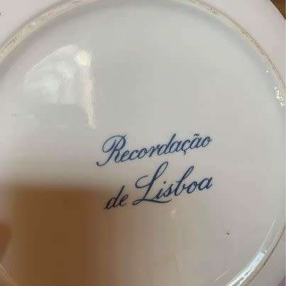 #14 Pretty Wall Plate - Portugal