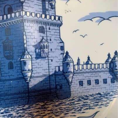 #14 Pretty Wall Plate - Portugal