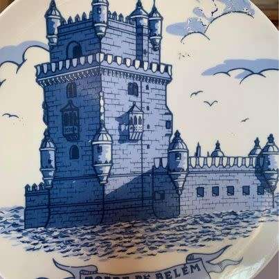 #14 Pretty Wall Plate - Portugal
