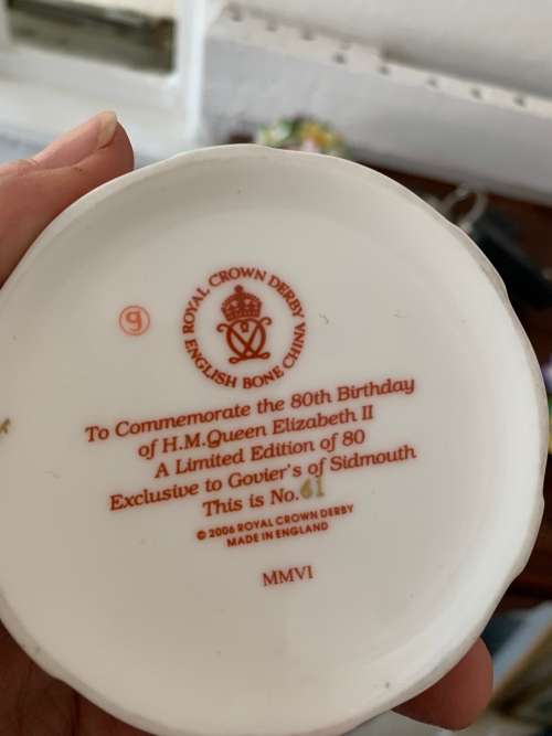 Royal Crown Derby Trinket Box