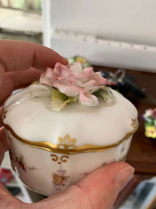 Royal Crown Derby Trinket Box