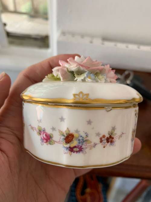 Royal Crown Derby Trinket Box