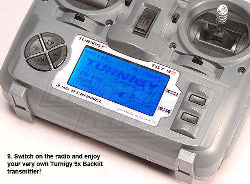 Turnigy 9x 2.4GHz radio and 9x receiver