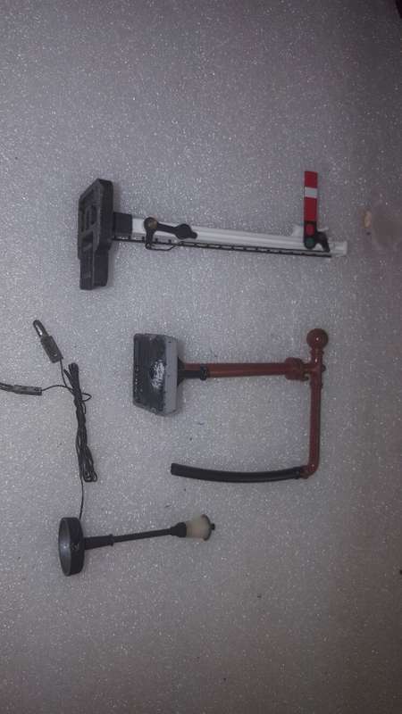 3 x vintage triang hornby metal HO  railway lot