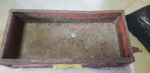 Large  Vintage spareco metal trailer