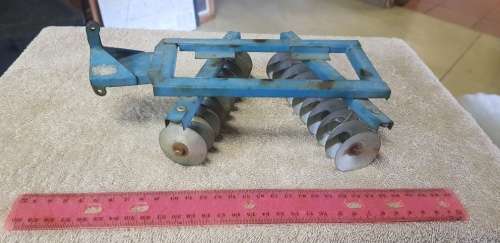 Rare  vintage large pressed steel plow
