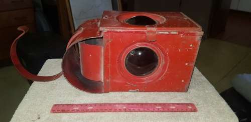 Vintage railway oil /paraffin lamp