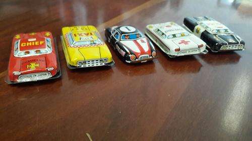 5x tin cars