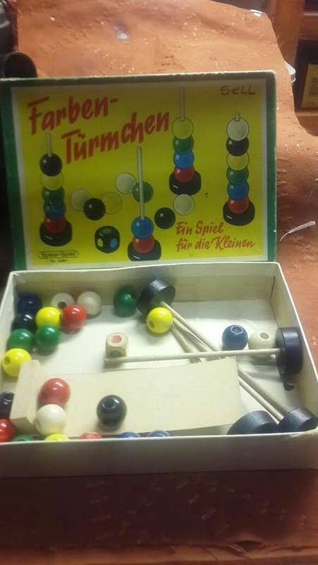 Vintage Farben Turmchen game in origional box