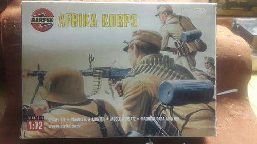 Vintage Airfix 1:72 afrika Korps in origional box