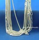 STERLING SILVER SNAKE CHAIN STAMPED