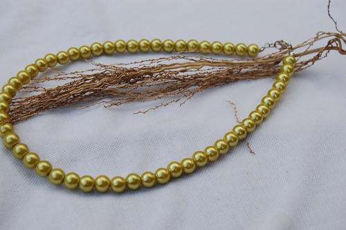 LIGHT GREEN 8MM FAUX OLIVE PEARLS FOR WEDDING , MATRIC FAREWELL
