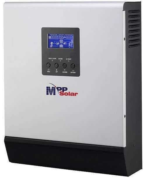 Solar Inverter  3kva 2400w 24v 220vac off grid solar inverter pure sine wave inverter