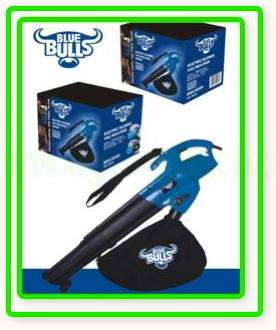 3000 Watt Leaf Blower Vac SA Rugby BLUE BULLS Branded