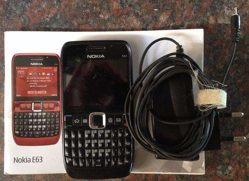 Nokia E63 in top condition and used for less than a year