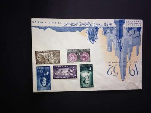 1952 Van Riebeeck Festival FDC UNADDRESSED AND NOT CANCELLED RARE!!!