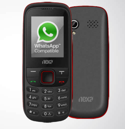 Nexa Ion - Great little feature phone with taking 2 sim cards with Whatsapp