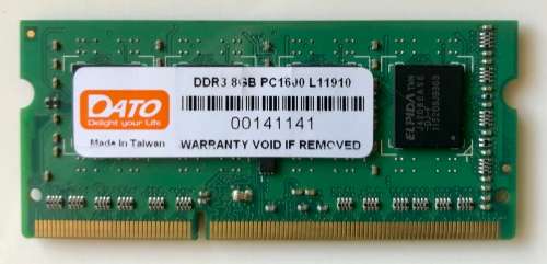 8GB DDR3 Laptop RAM