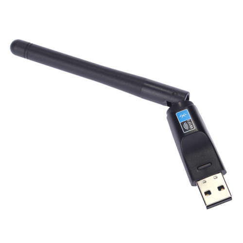 Bluetooth and WiFi USB Adapter with Antenna, long range, 2-in-1 for desktop