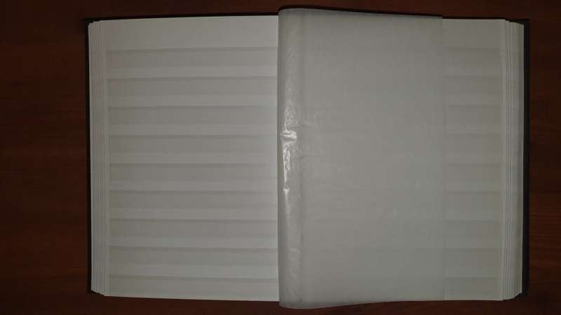 Three new empty stamp albums - 32 page (64 sides)