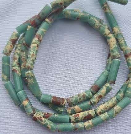 *Clearance Sale*1 Strand  Synthetic /  Shoushan Stone / Column / Beads 13x4mm /