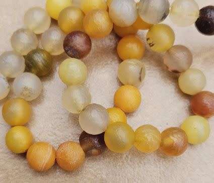 *Clearance Sale*1 Strand x (+/-8mm) Natural / Agate /  Frosted / Dyed / Round +/- 48pc