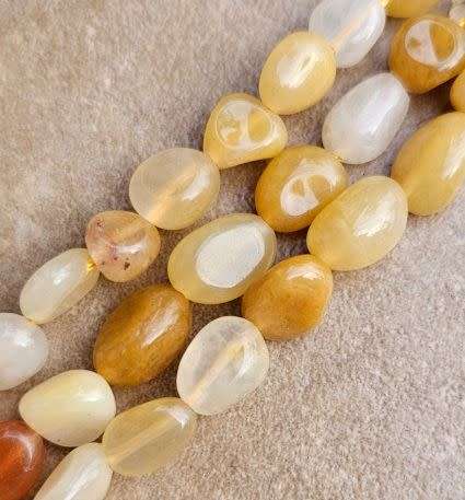 *Clearance Sale*1 Strand  Natural /  Yellow Aventurine / Nugget  Beads / Strand +/- 38cm