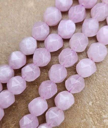 *Clearance Sale*1 Strand  x (+/-8mm) Natural /  Quartz / Light Lavender / Dyed / Heated / Faceted