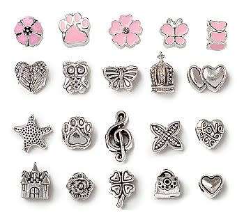 ***DIY***  Pink / Bracelet Making Kit, Tibetan Style Alloy, Enamel and Resin European Beads,