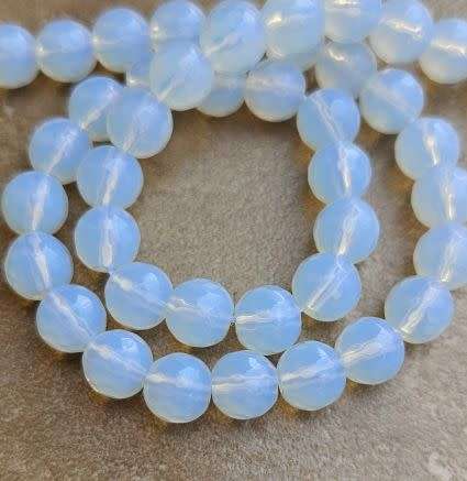 *Clearance Sale*1 Strand (+/-8mm)  Opalite / Faceted Round Beads /  +/-50Pcs