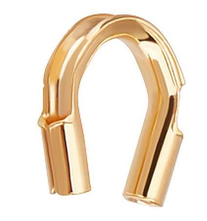 *Clearance Sale*10pc Gold Plated / Brass / U Shape  Wire  Guard / 4.5x4mm