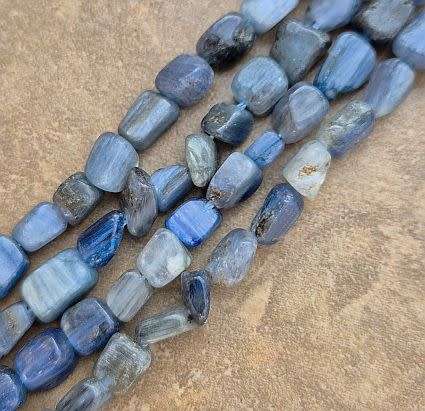 *Clearance Sale*1 Strand  Natural Kyanite/  Cyanite/Disthene Nugget Beads