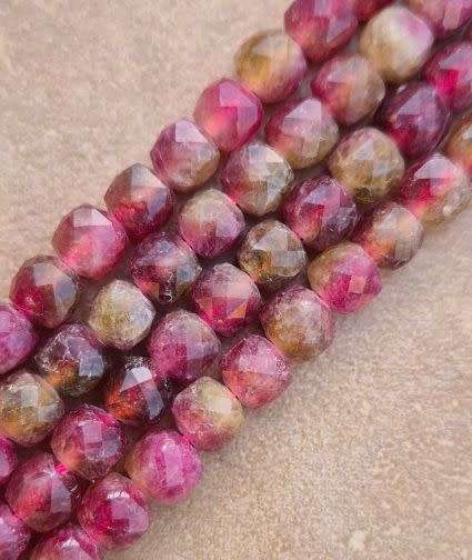 *Clearance Sale*1 Strand  x (+/-5mm) Natural /  Quartz / Red/ Green / Dyed / Faceted